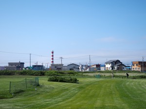 ノシャップ灯台が見えます!